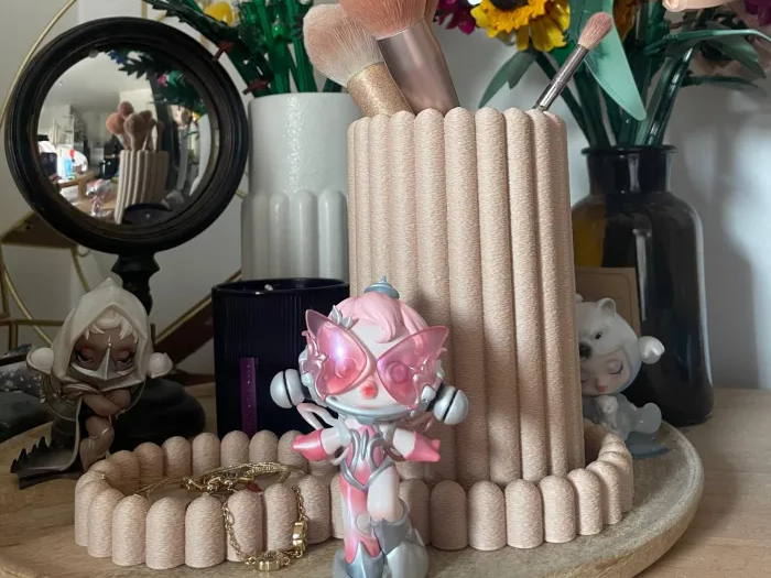 Makeup Brush Holder Set