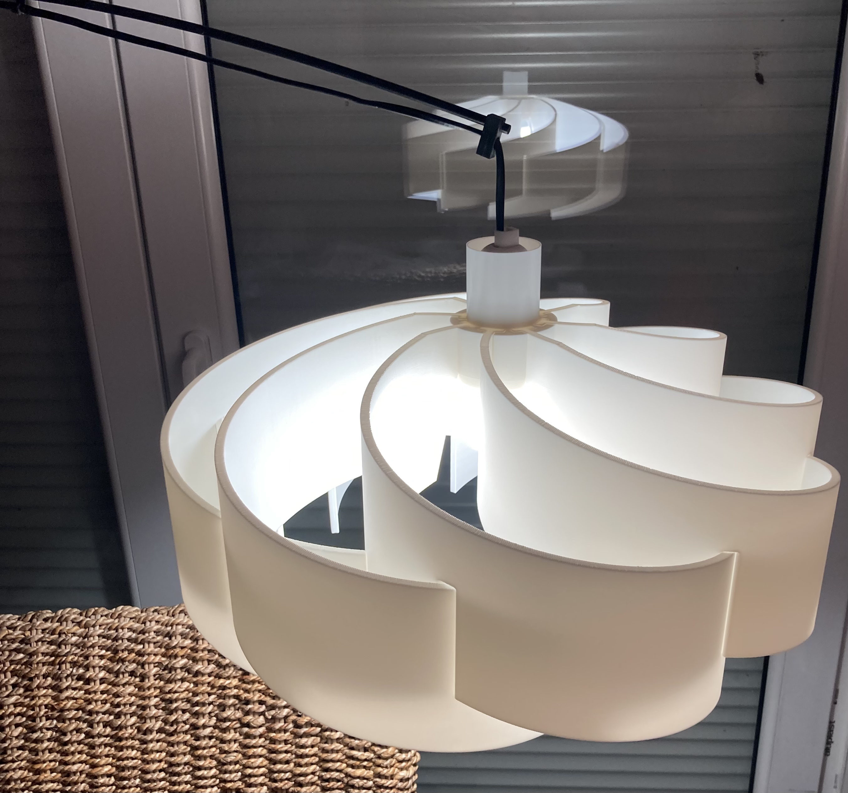 Spiral Pendant Lamp  ✨