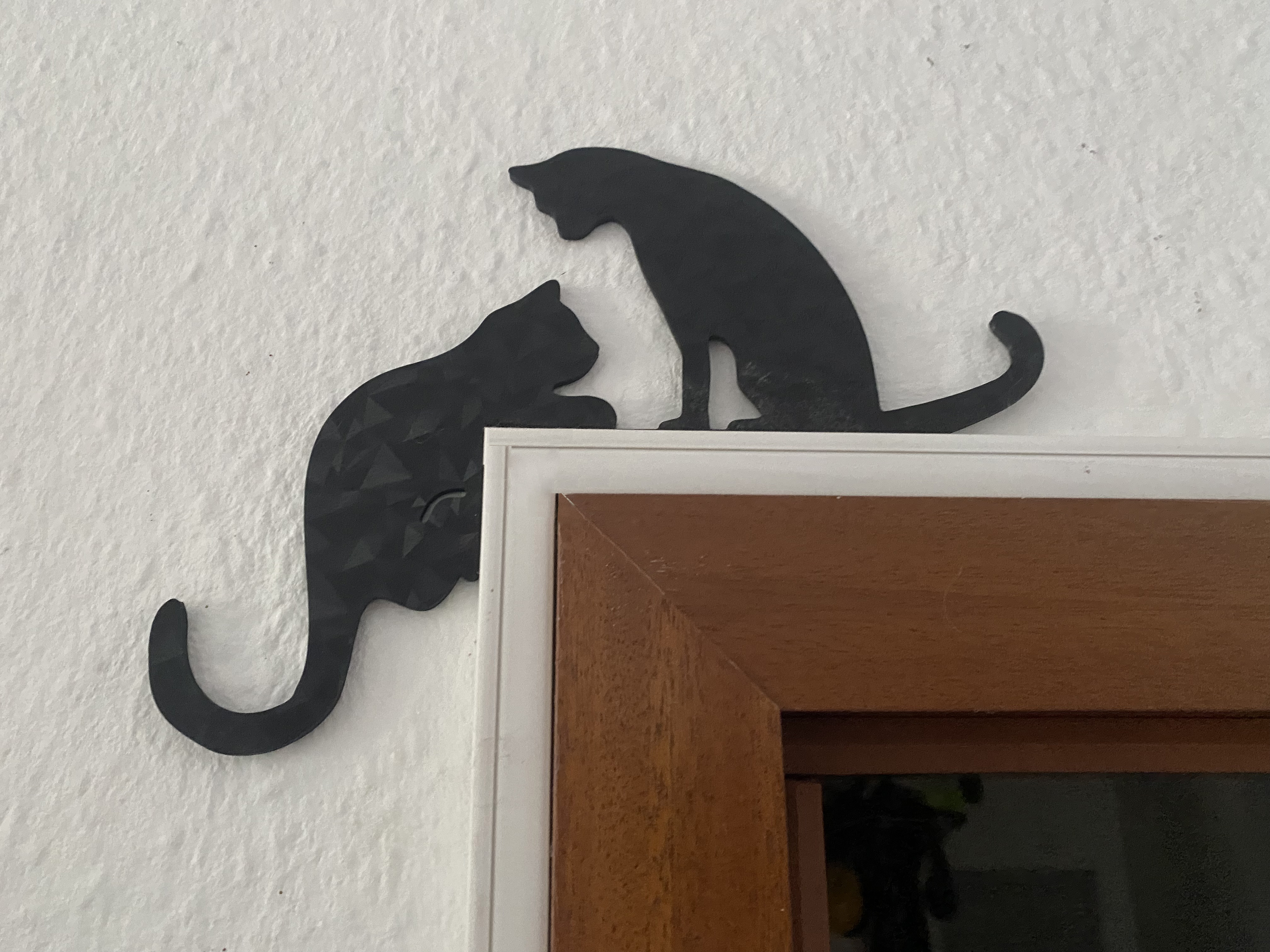 Decorative Cat Silhouette Wall Art 🐈