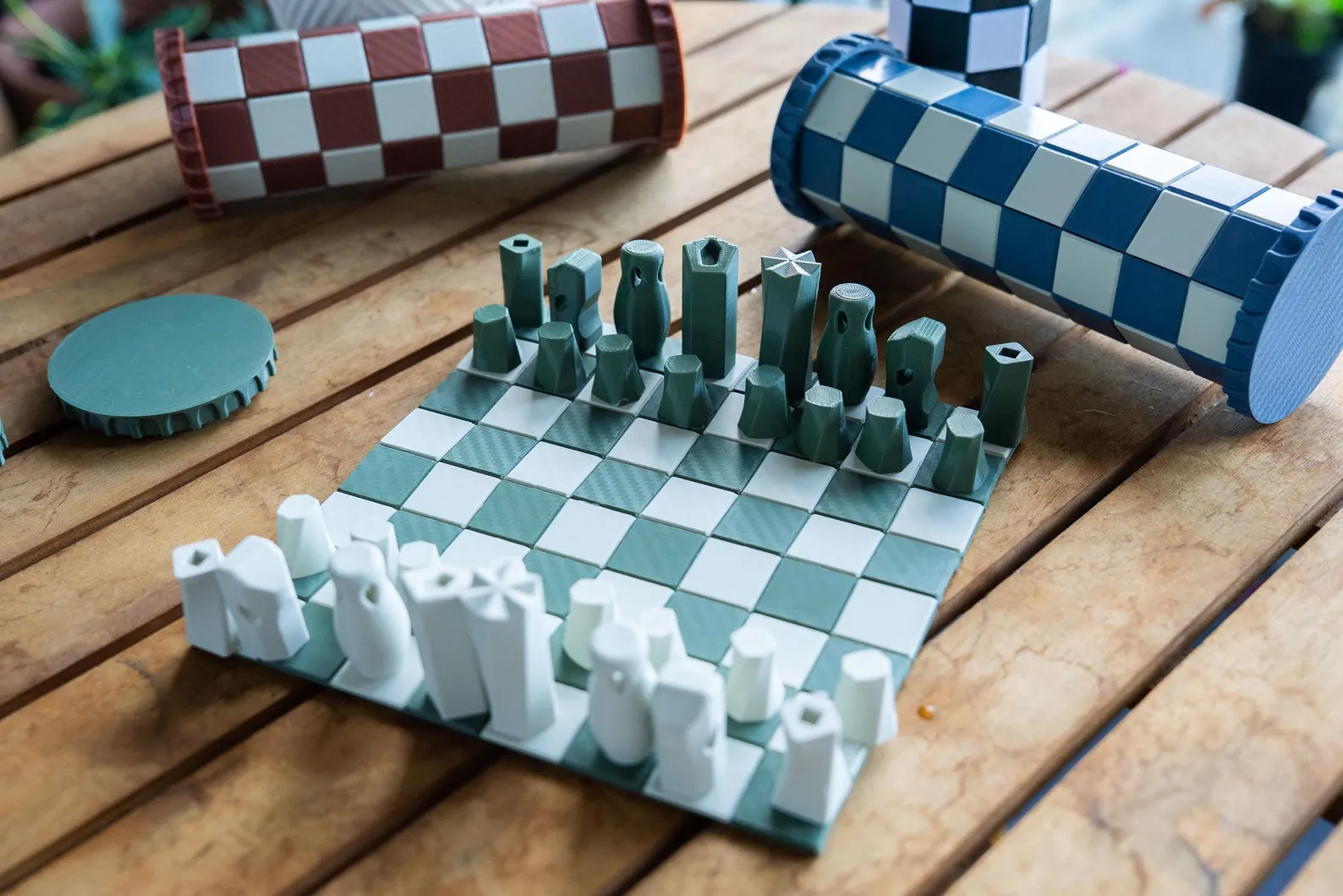 Portable Mini Chess Set
