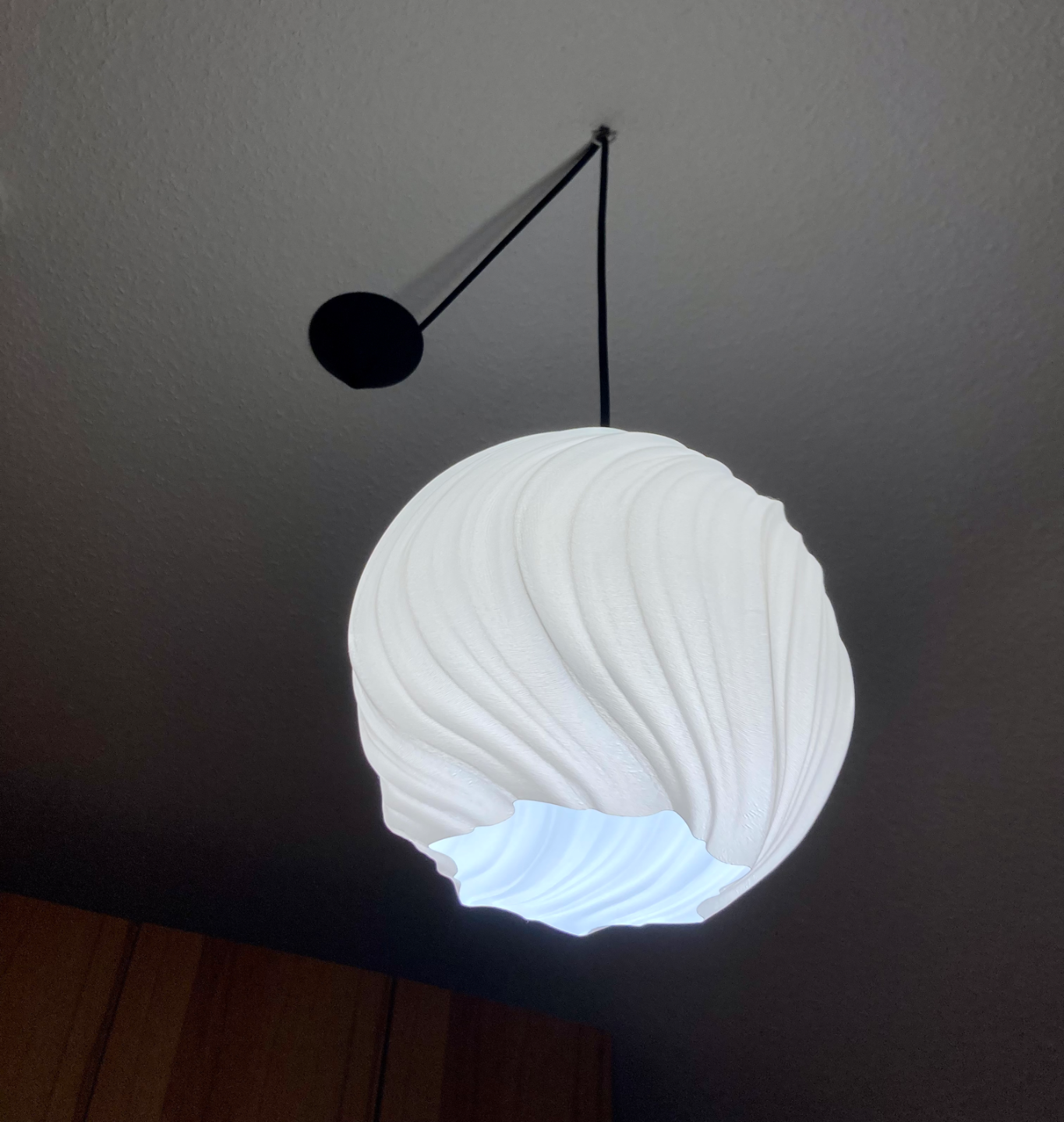 Swirl Pendant Lamp Shade
