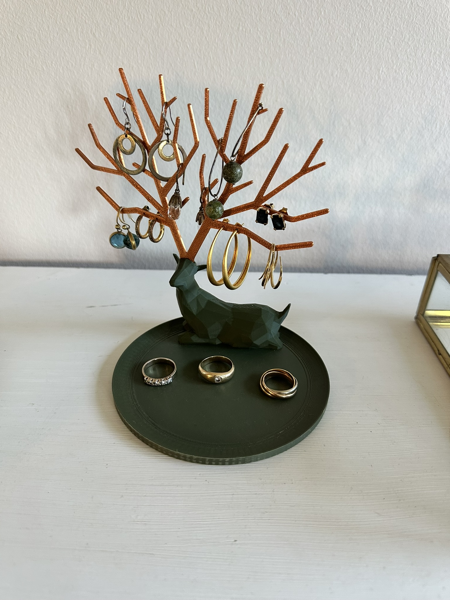 Deer-Shaped Jewelry Organizer