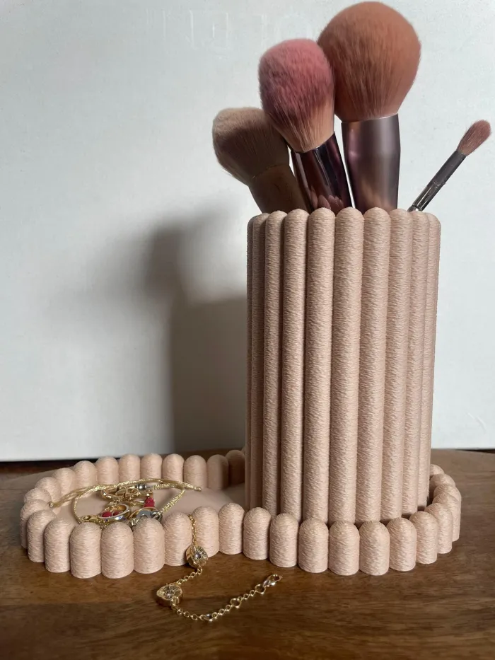 Makeup Brush Holder Set