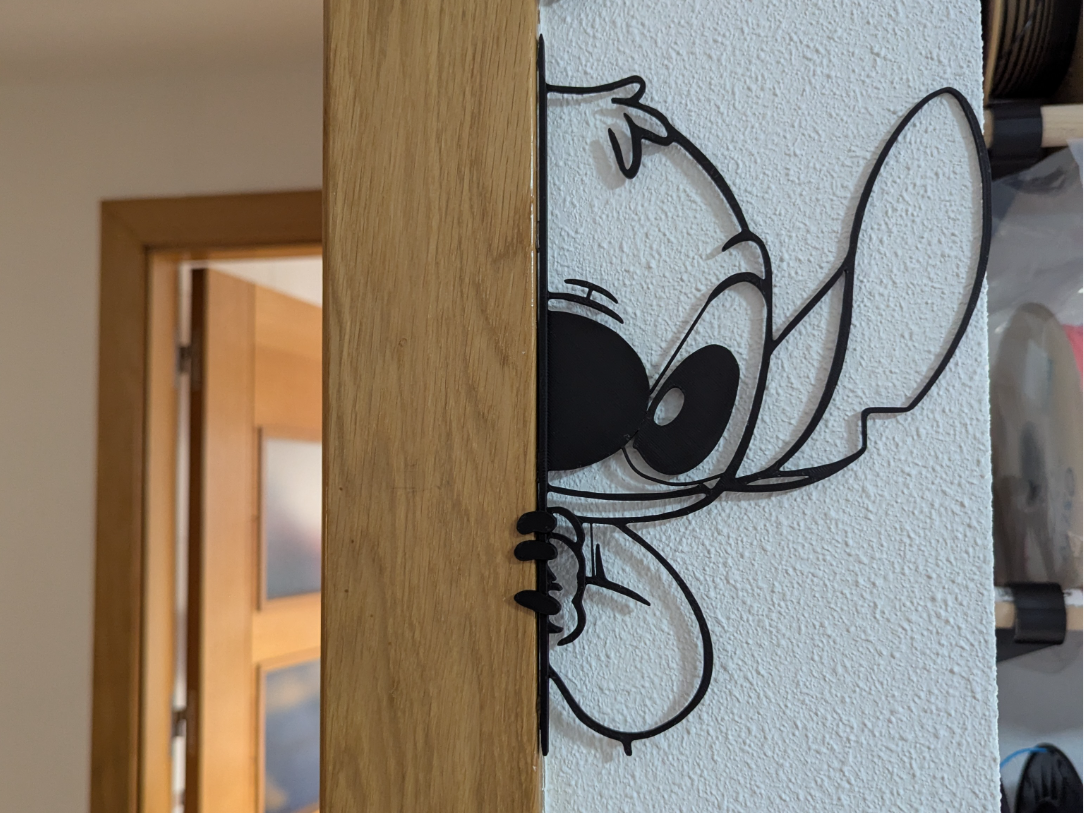 Stitch Wall art 