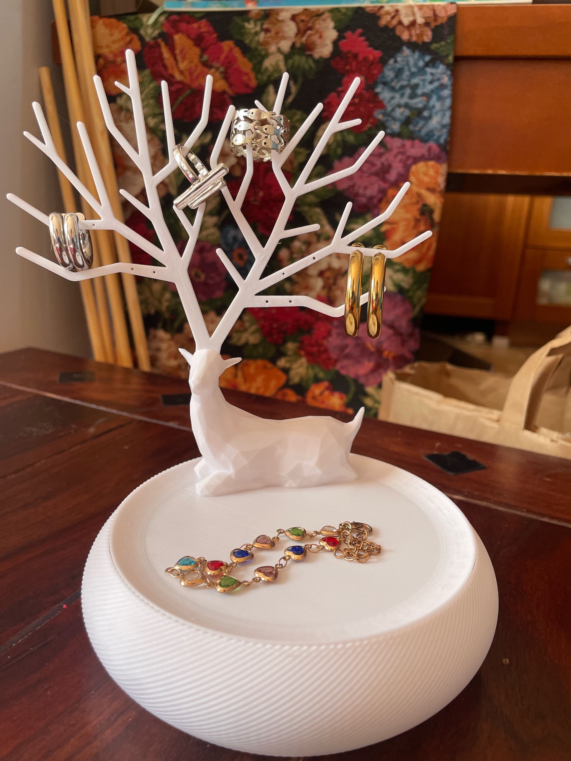 Deer-Shaped Jewelry Organizer