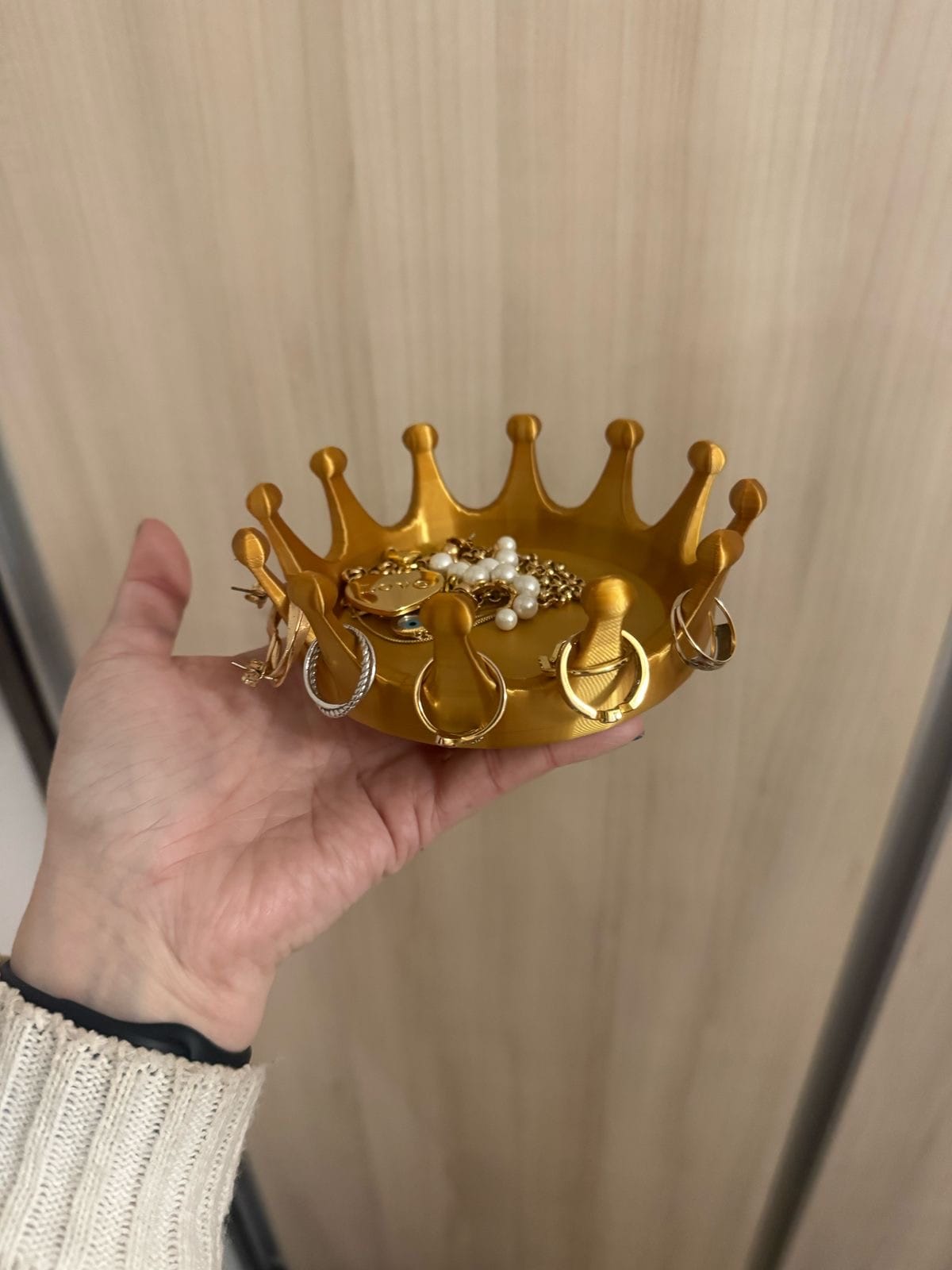 Crown Ring Jewelry Tray
