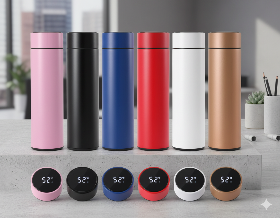 Termo inteligente con pantalla digital