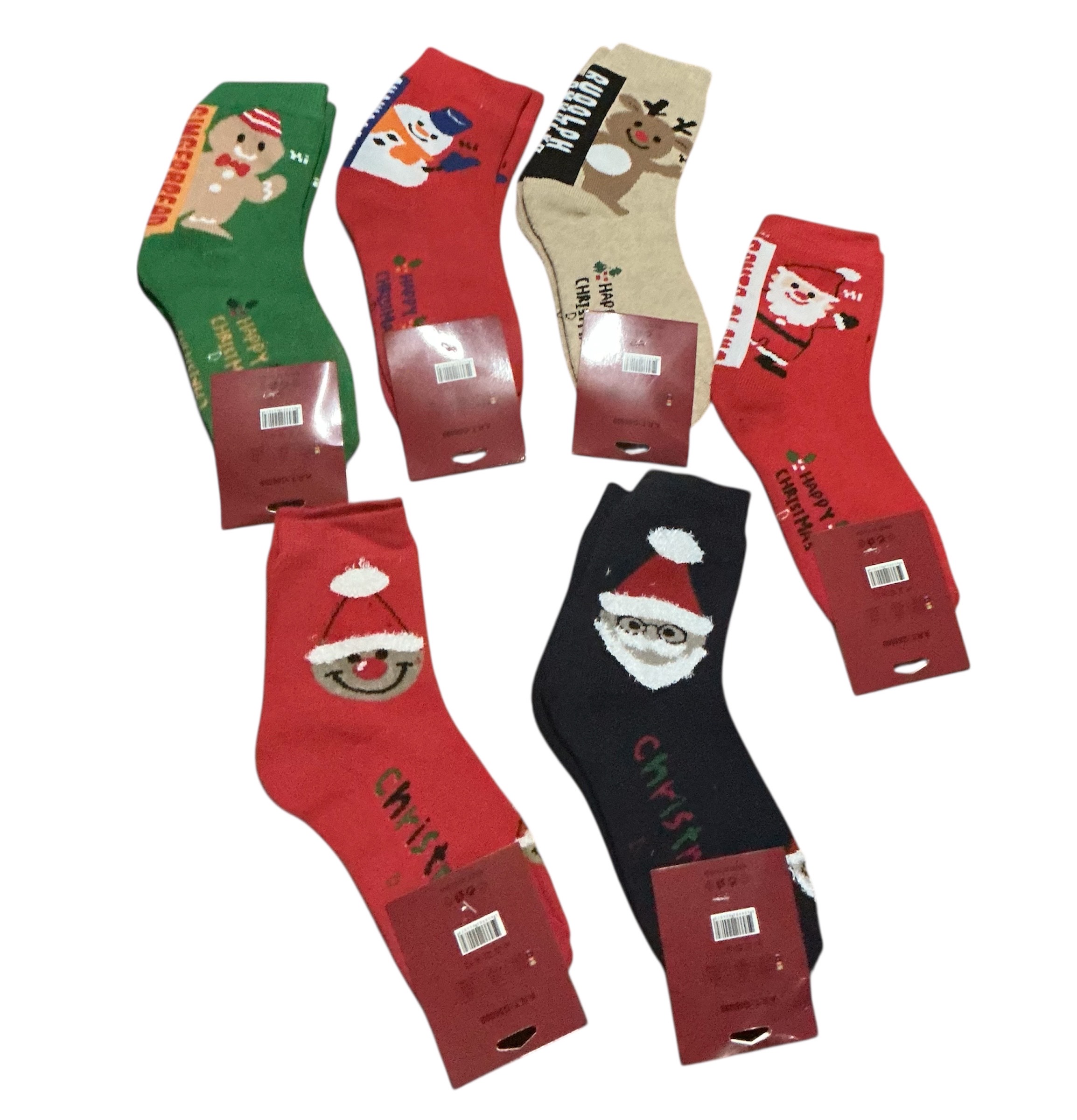 Calcetines navideños 