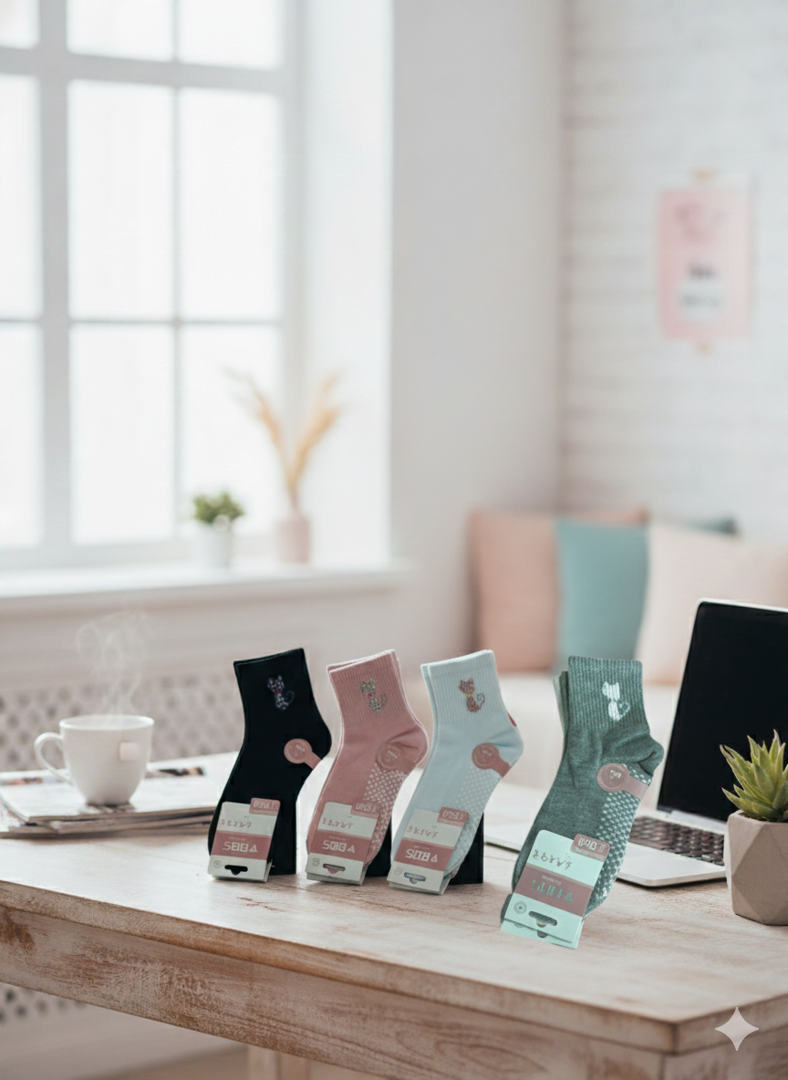 CALCETA DEPORTIVA DAMA ESTAMPADO