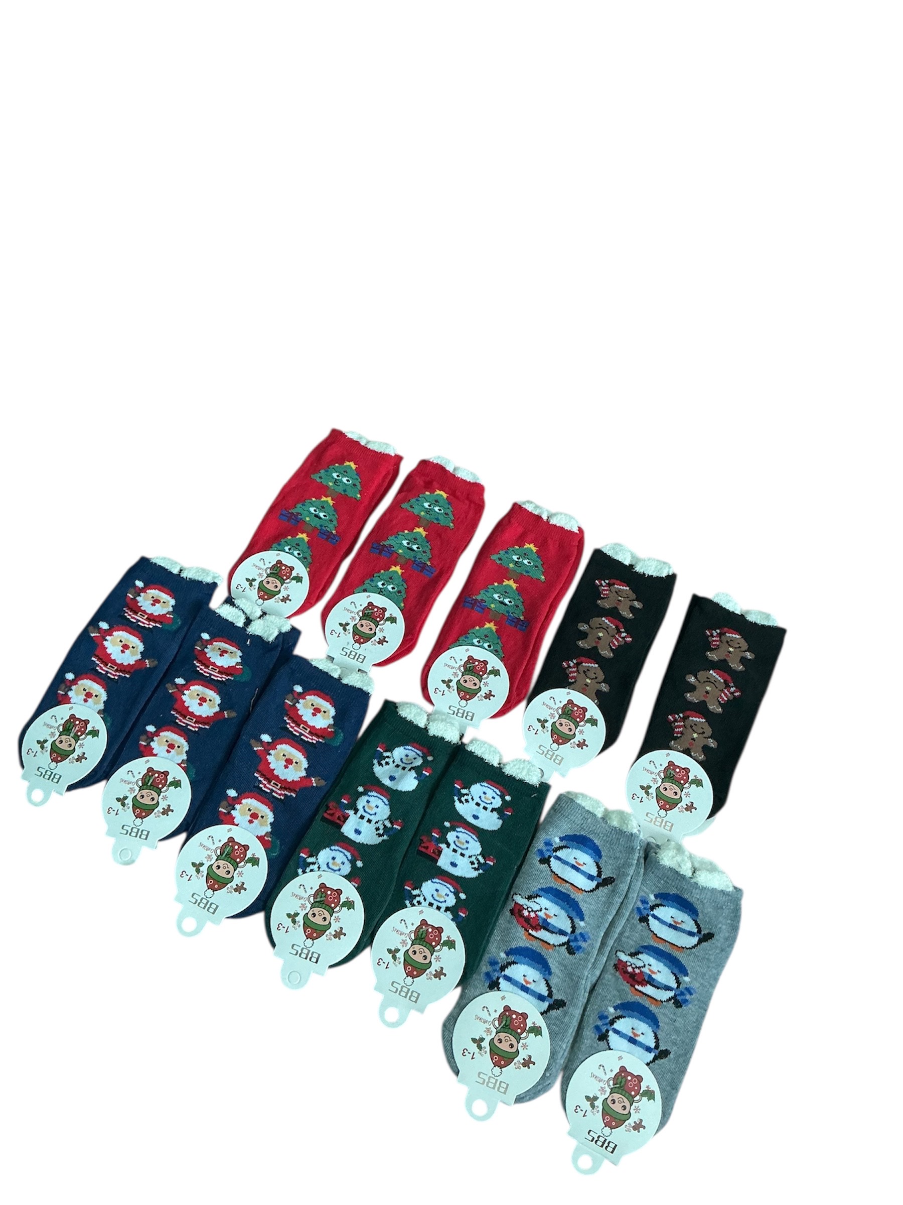 Calcetines navideños Niño 4 a 7 años