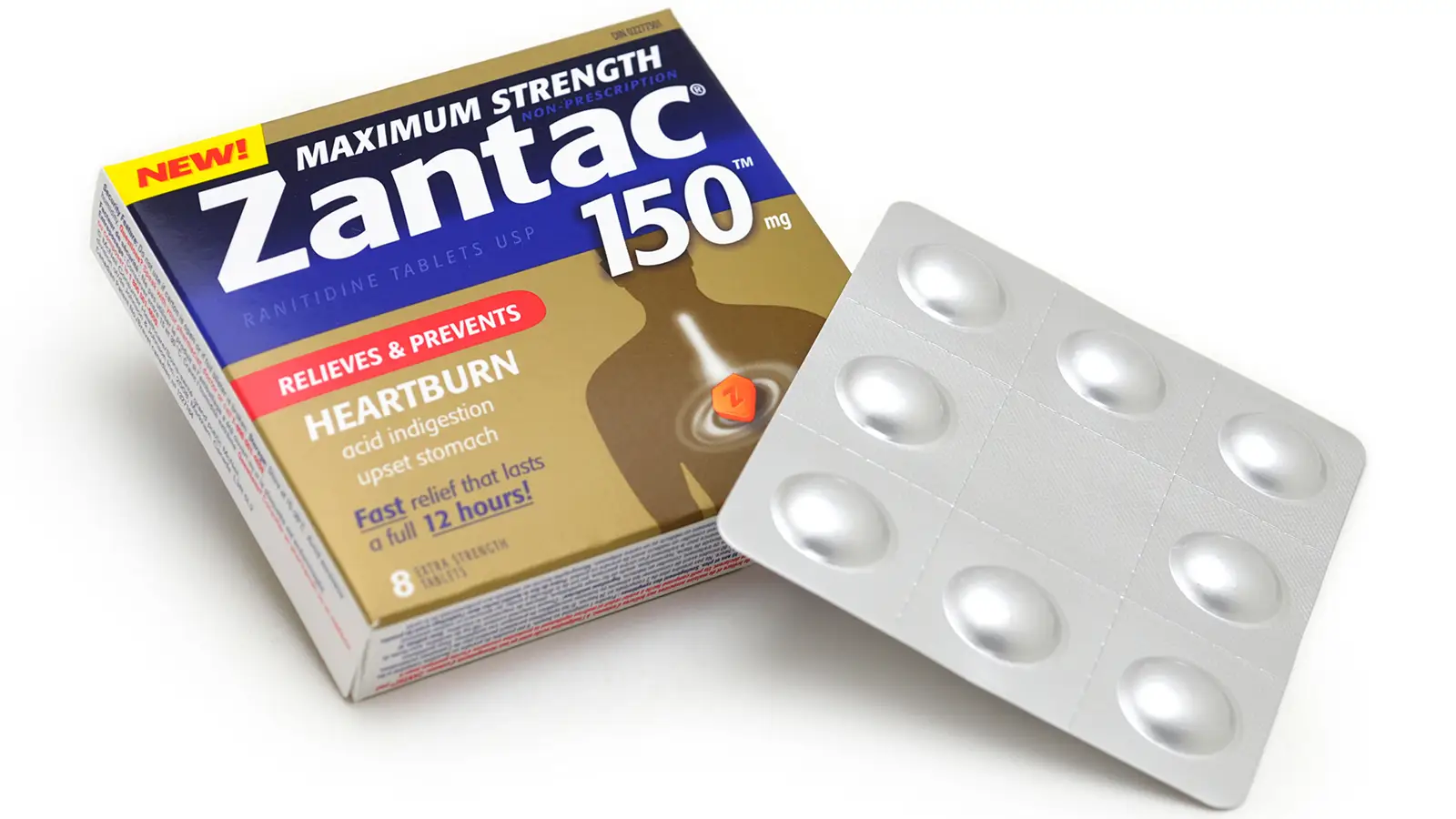 Zantac 150 mg Maximum Strength Tablets
