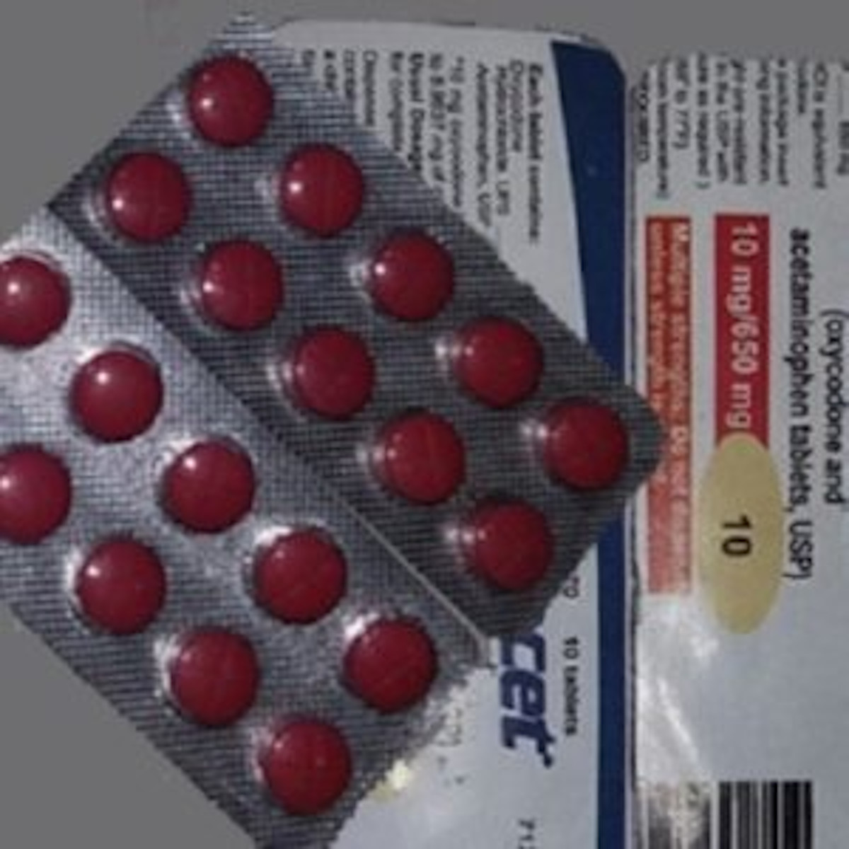 Oxycodone and Acetaminophen Tablets