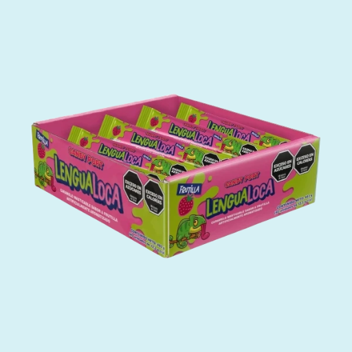 LENGUA LOCA FRUTILLA