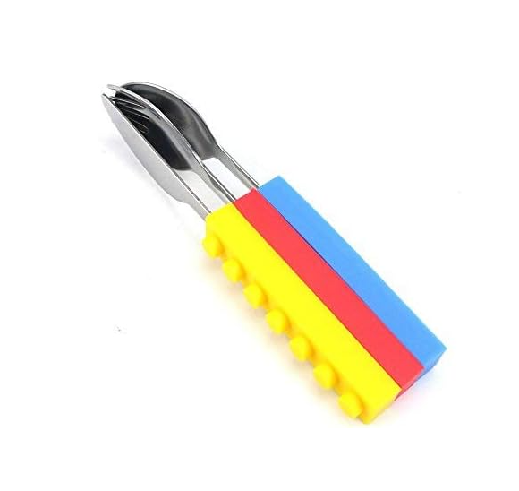 Building Brick Stacking Kids' Interlocking Brick Utensils