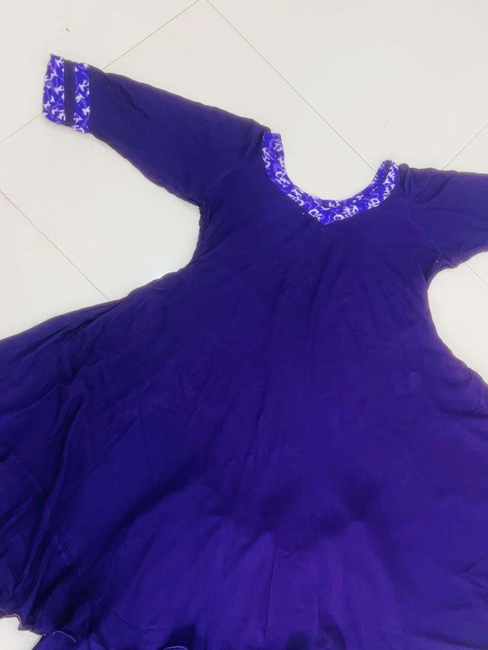 Elegant Purple Kurta Set