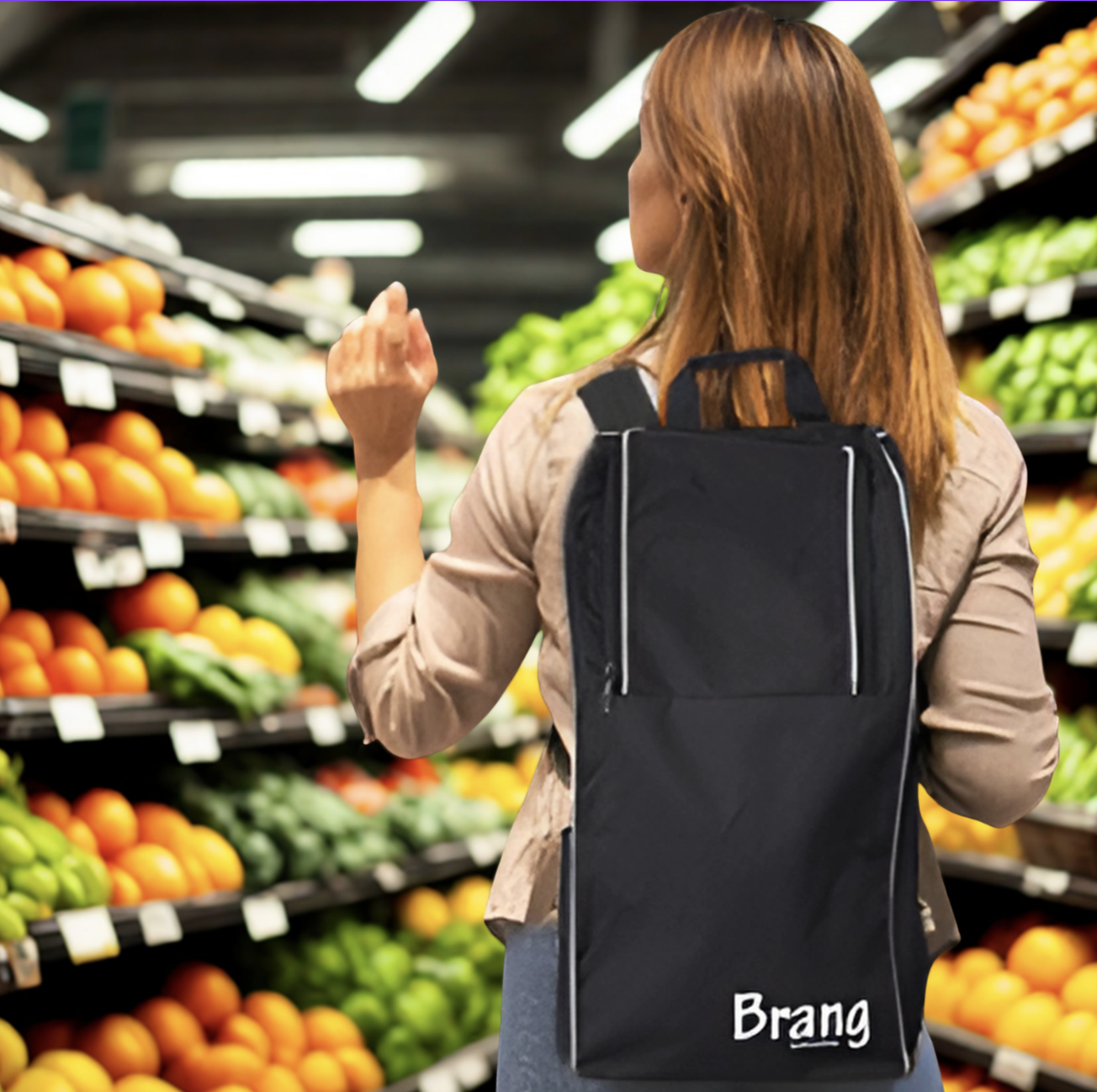 Carro de mandado + Mochila de regalo