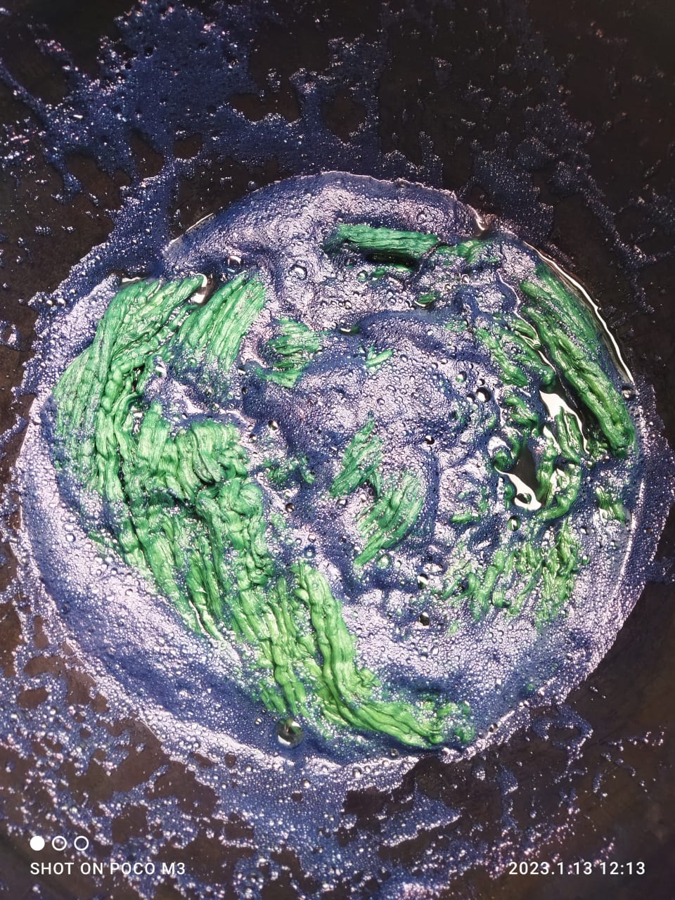 Organic Indigo Dyed 20/20 DT Cotton Hand-Woven regular Striped Fabric..