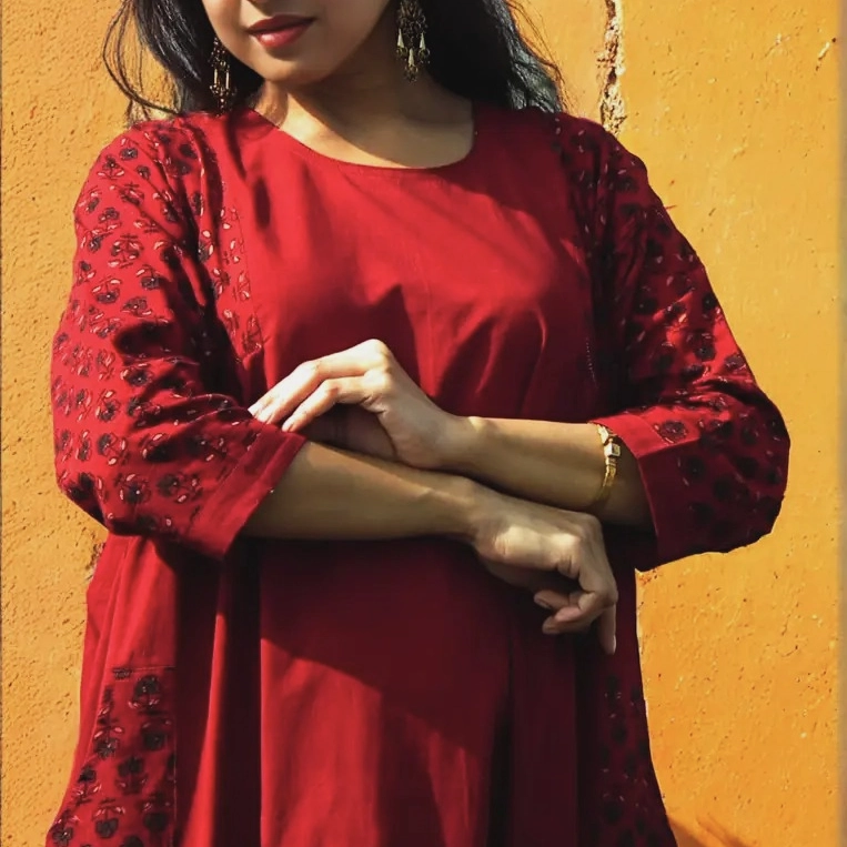 ZENICA - Casual fit, A Line One-Piece Free Flow Dress .