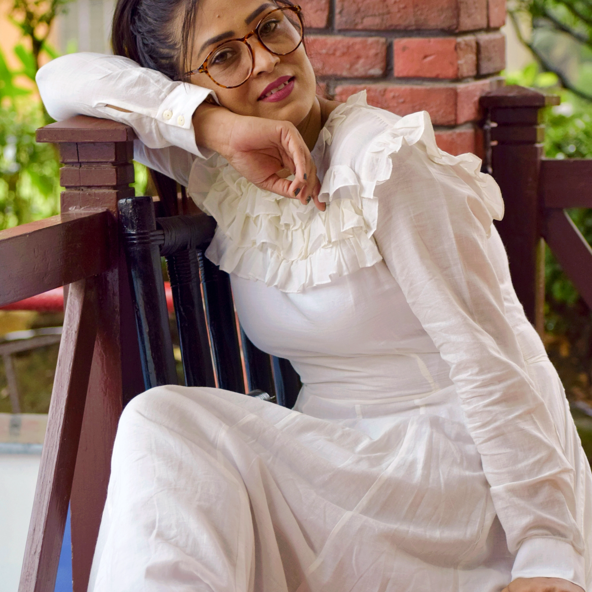 MEDITERRANEAN WINDS-Premium Muslin Cotton all season Designer-wear/Long Boho Dress/White Long Dress