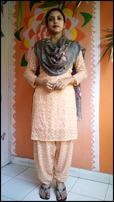 Steel Grey - Bengal Nakshi Kantha Embroidered Tussar Gicha Silk Handloom Duppatta.