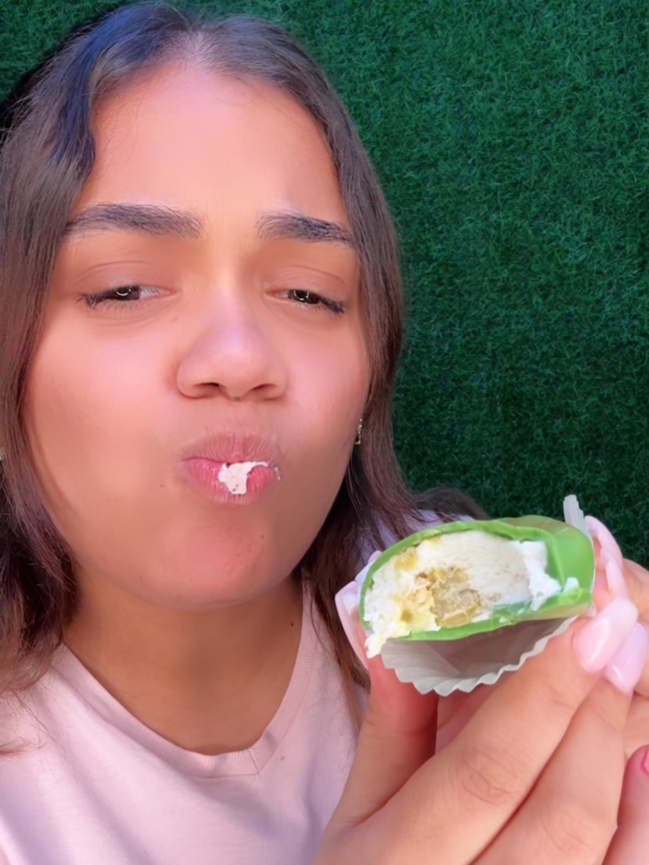 Helado pistacho dubai 