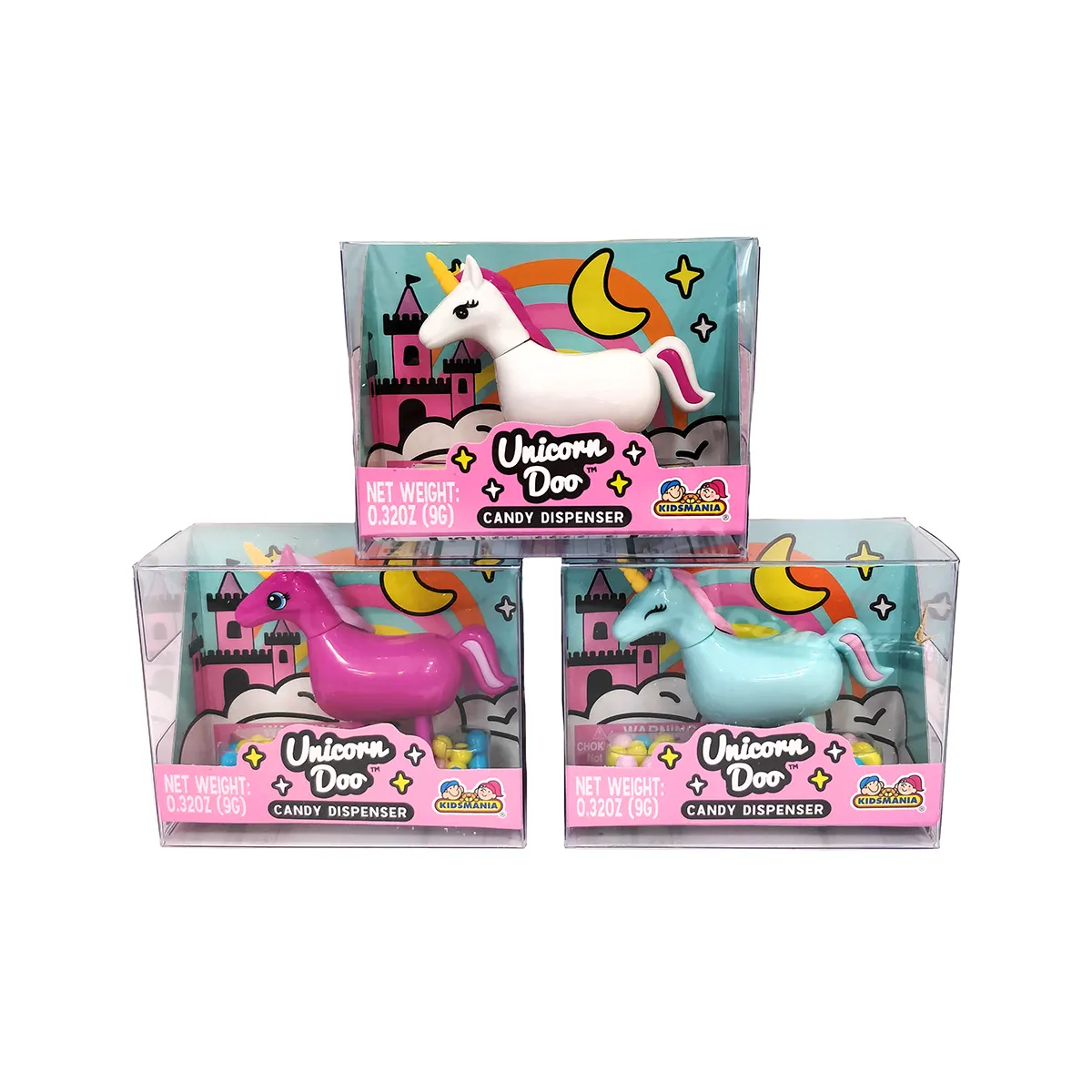 Dispensador de dulces Unicornio Doo