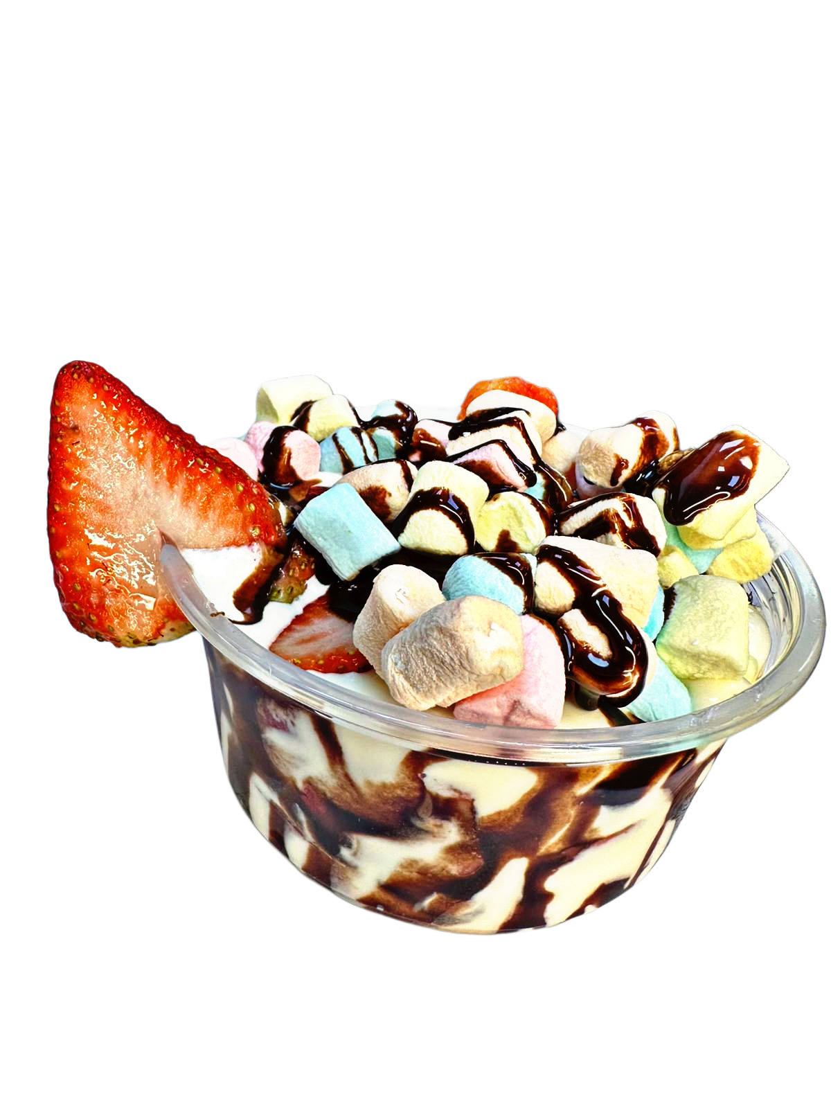 Fresa con crema 