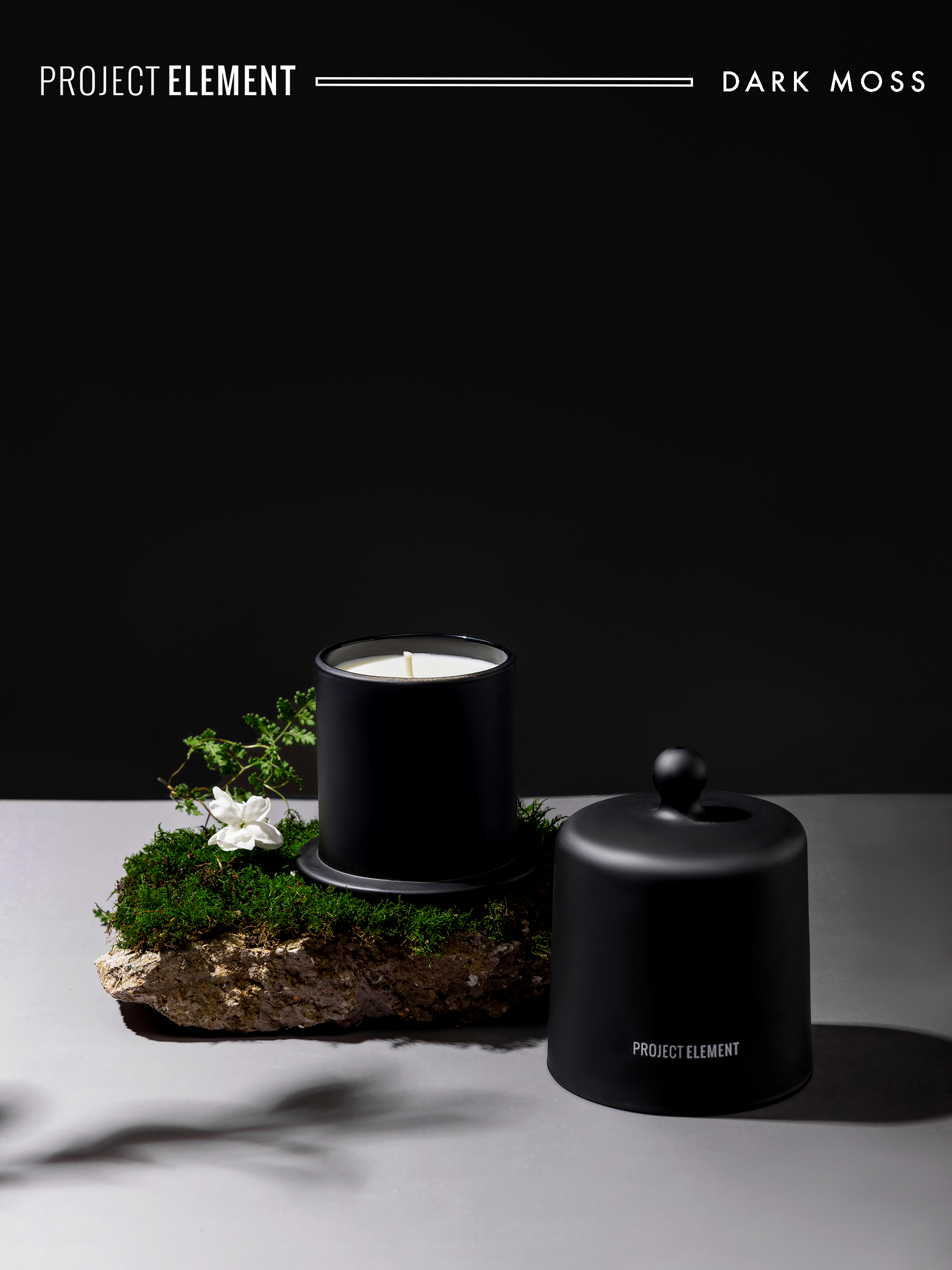 PROJECT ELEMENT Dark Moss Candle