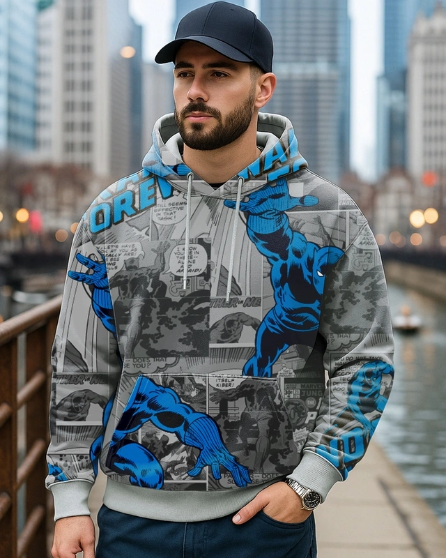 Marvel Comics Graphic Hoodie