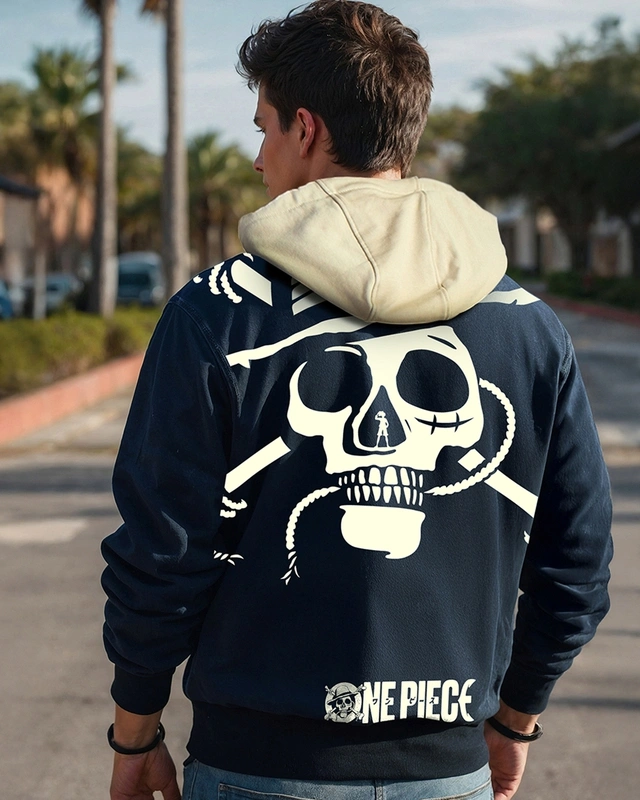One Piece Skull Hoodie