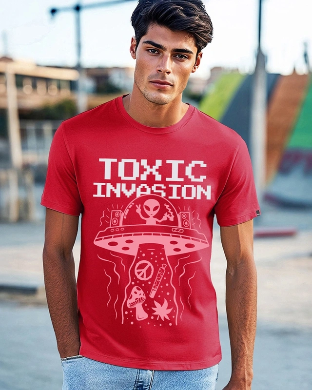 Toxic Invasion Graphic T-Shirt