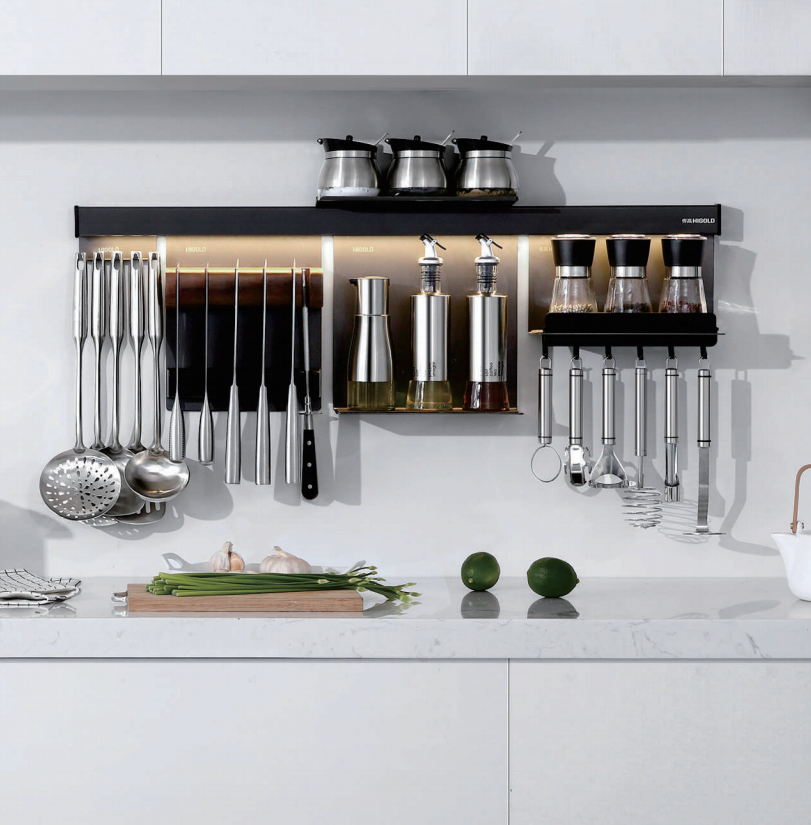 403191/Kitchen wall-mounted Hanging set/Spice Bottle Rack