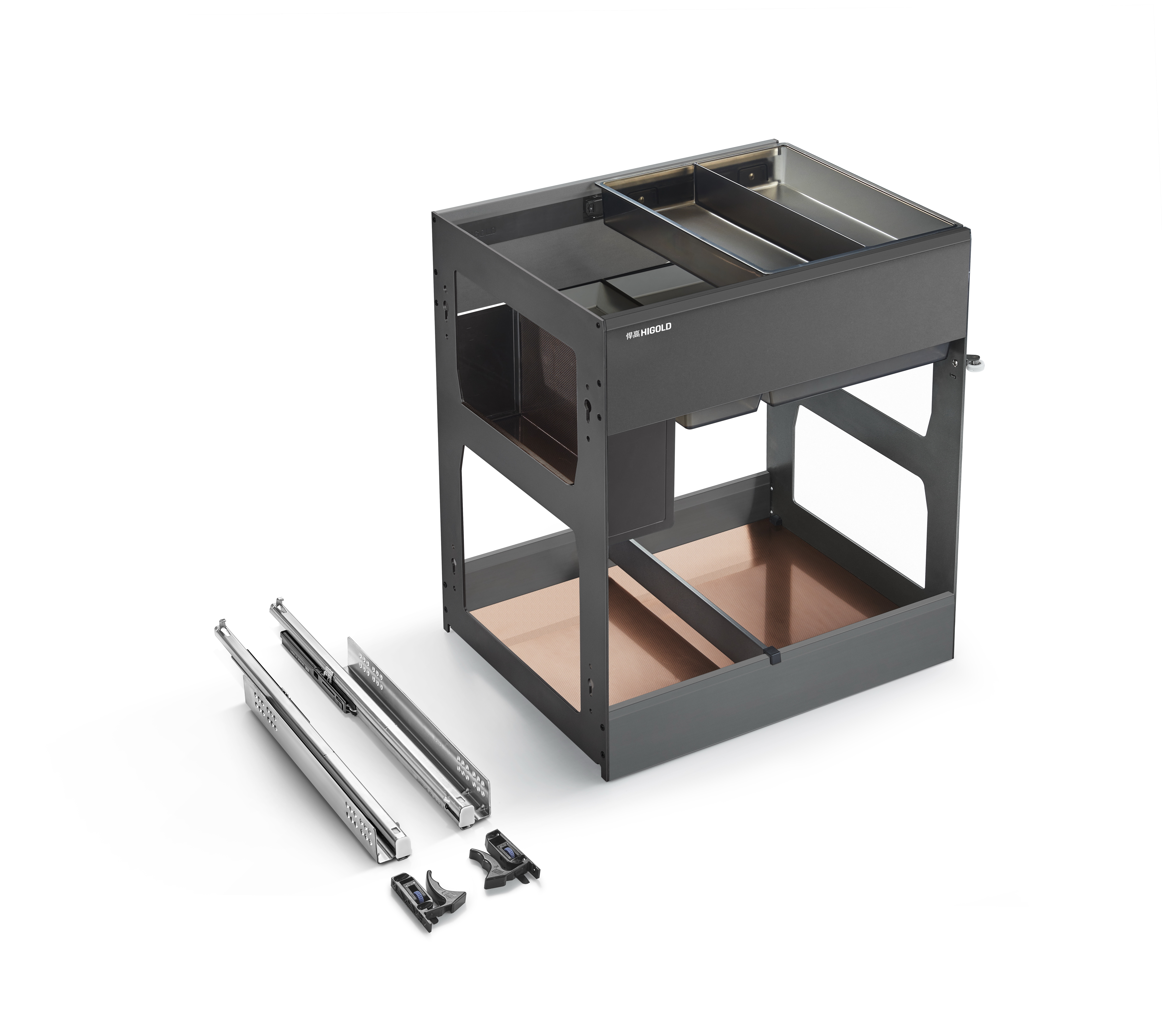 306271-Aluminum Seasoning Pull Out Basket - Shearer Style 4.0