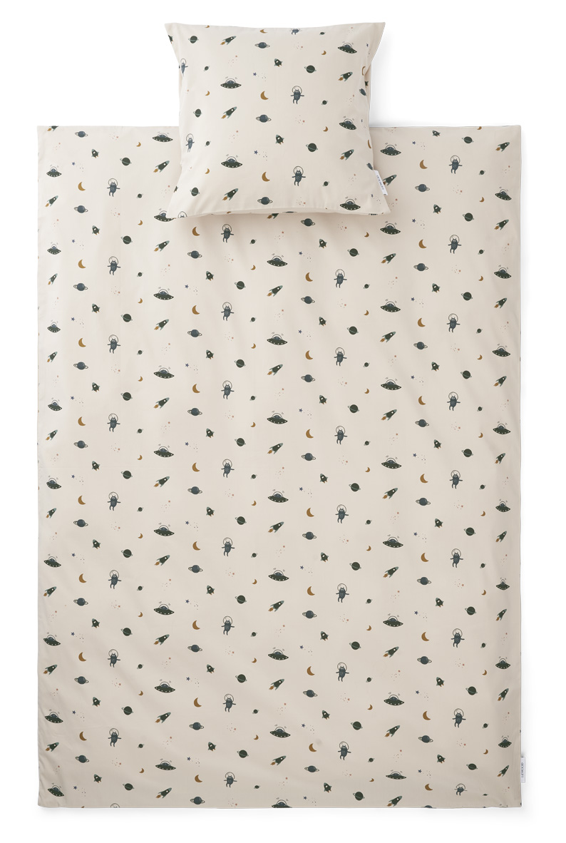 Liewood carmen baby bedding print