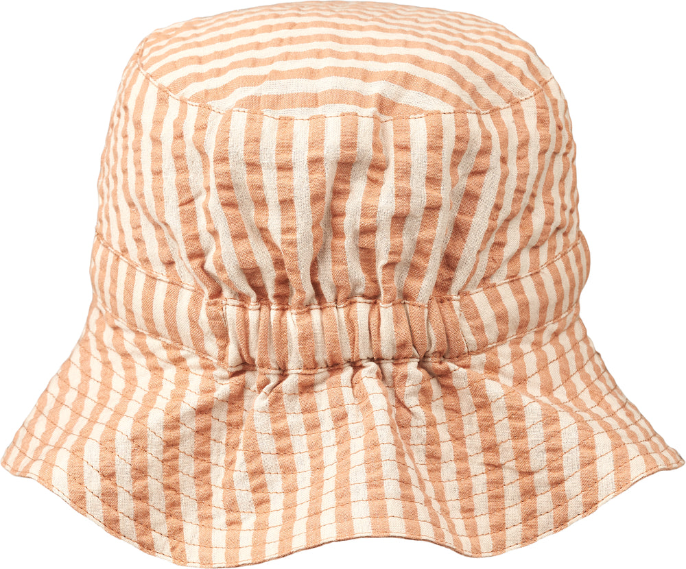 Liewood Sander reversible seersucker sun hat