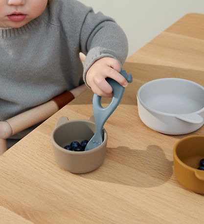 LIEWOOD - Liva silicone spoon 4pack