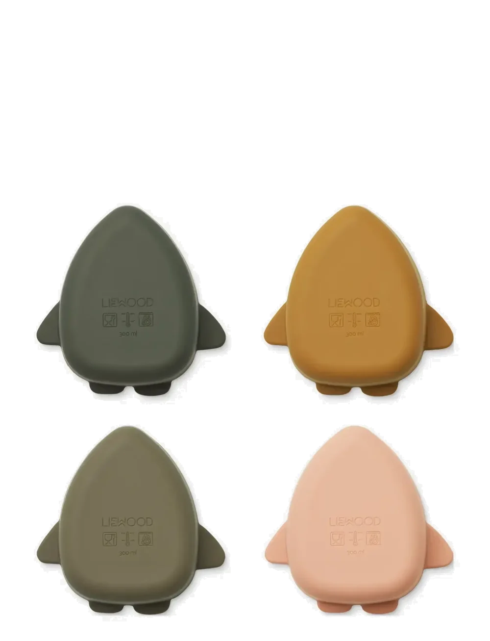 LIEWOOD - Iggy bowls 4 pack