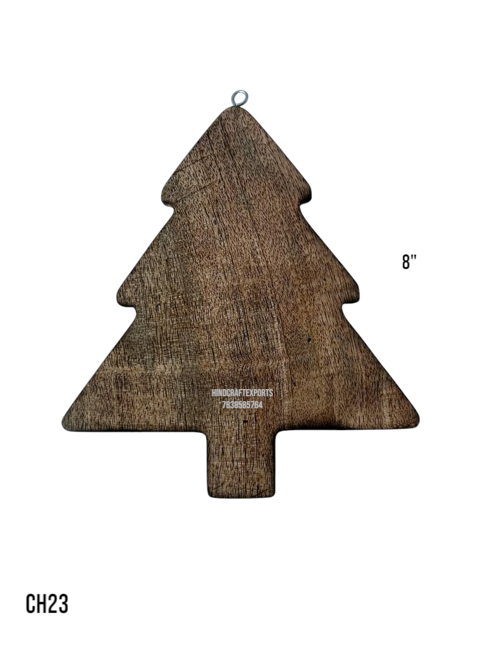 Wooden Christmas Tree Decor