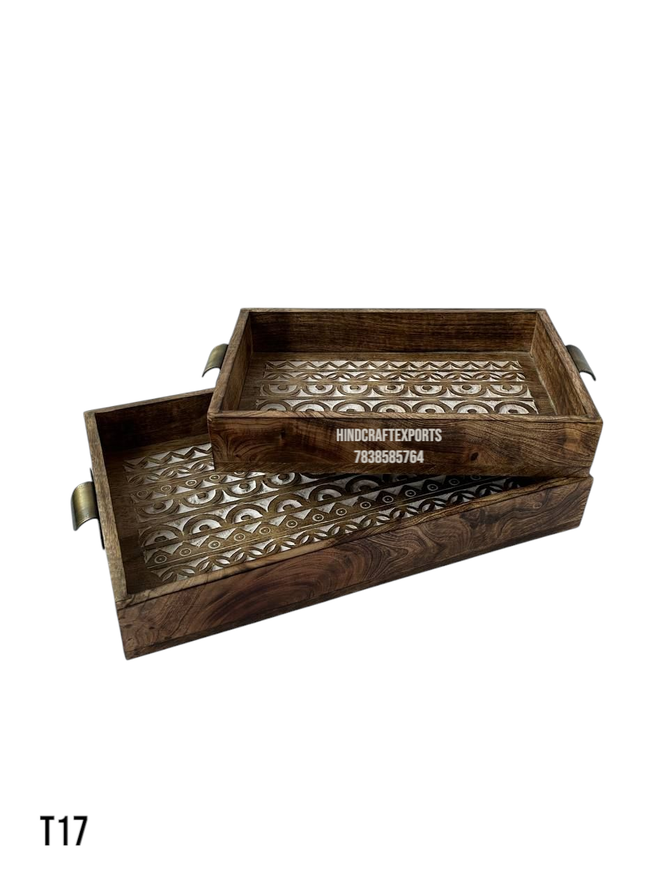 Wooden Decorative Serving Trays