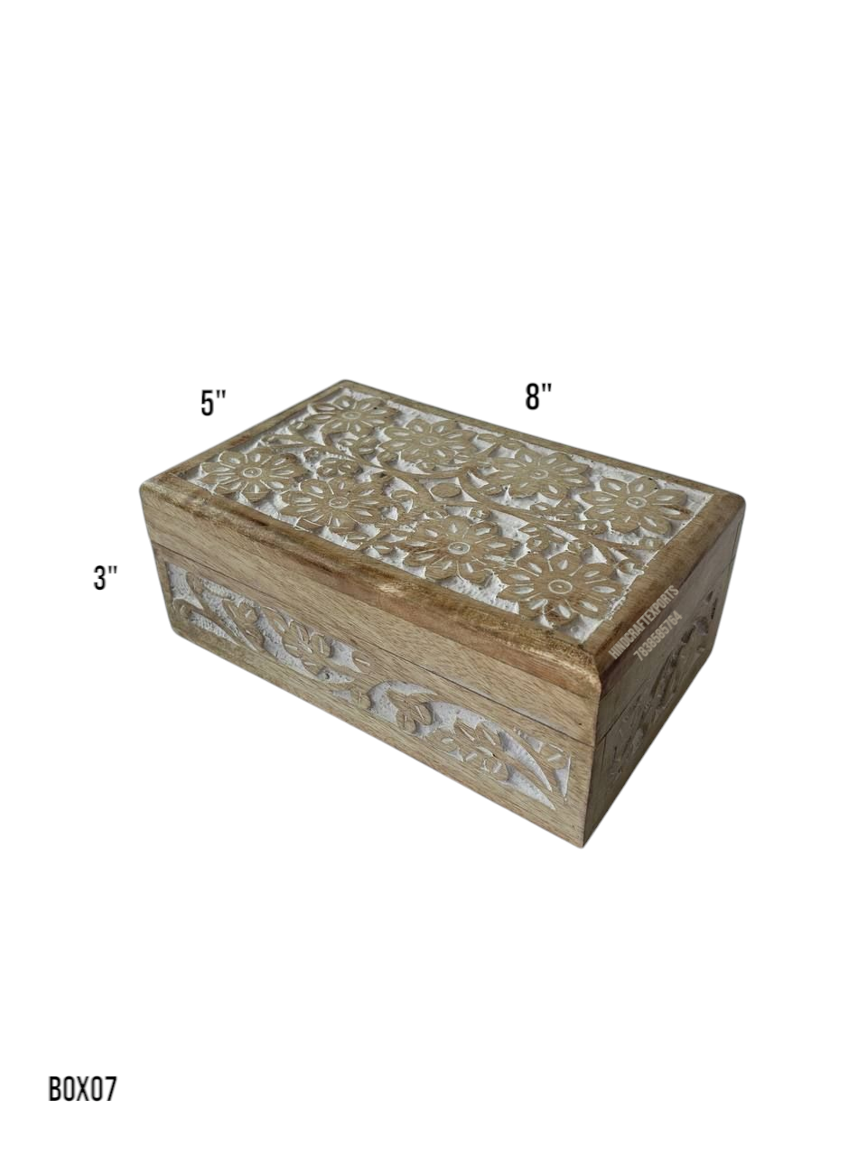 Handcrafted Wooden Storage Box