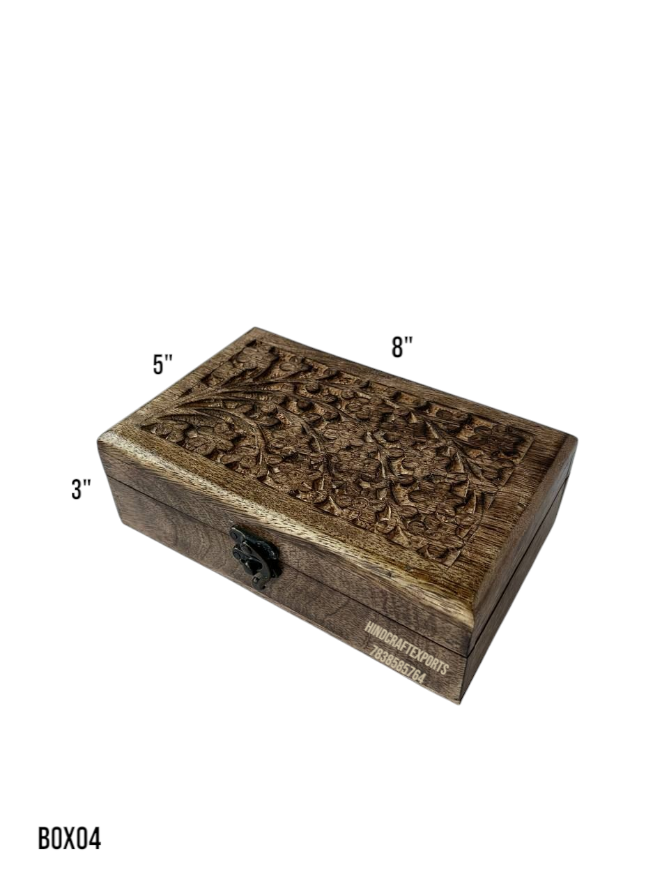 Handcrafted Wooden Jewelry Box