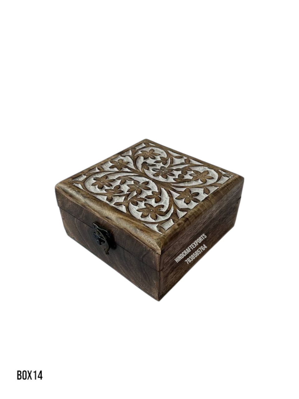 Handcrafted Wooden Jewelry Box