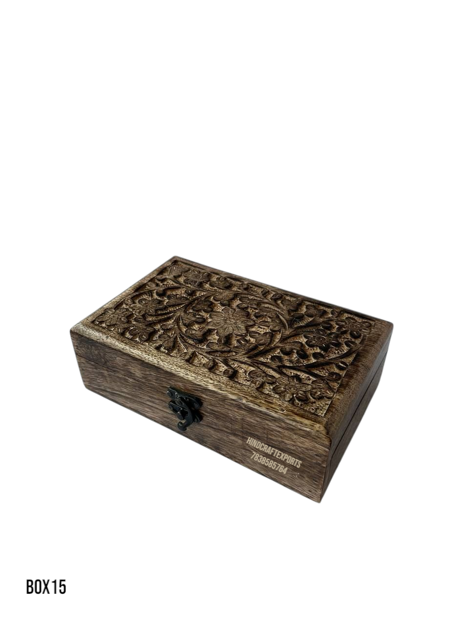 Handcrafted Wooden Jewelry Box
