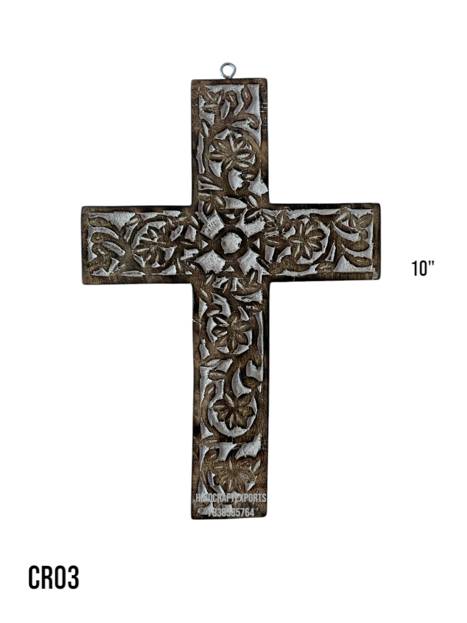 Hand-carved Wooden Cross
