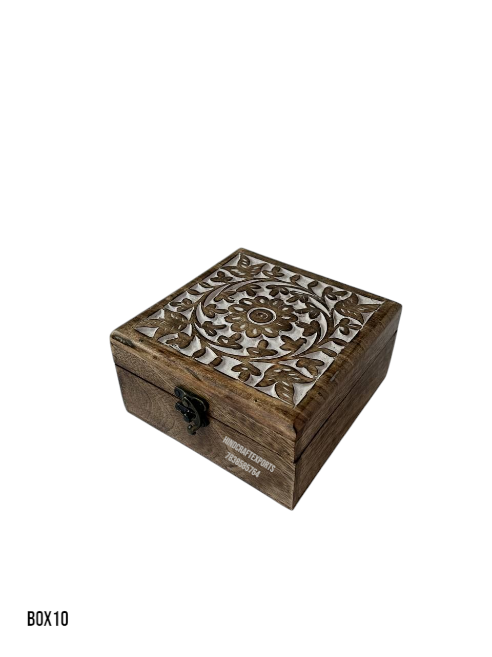 Handcrafted Wooden Keepsake Box