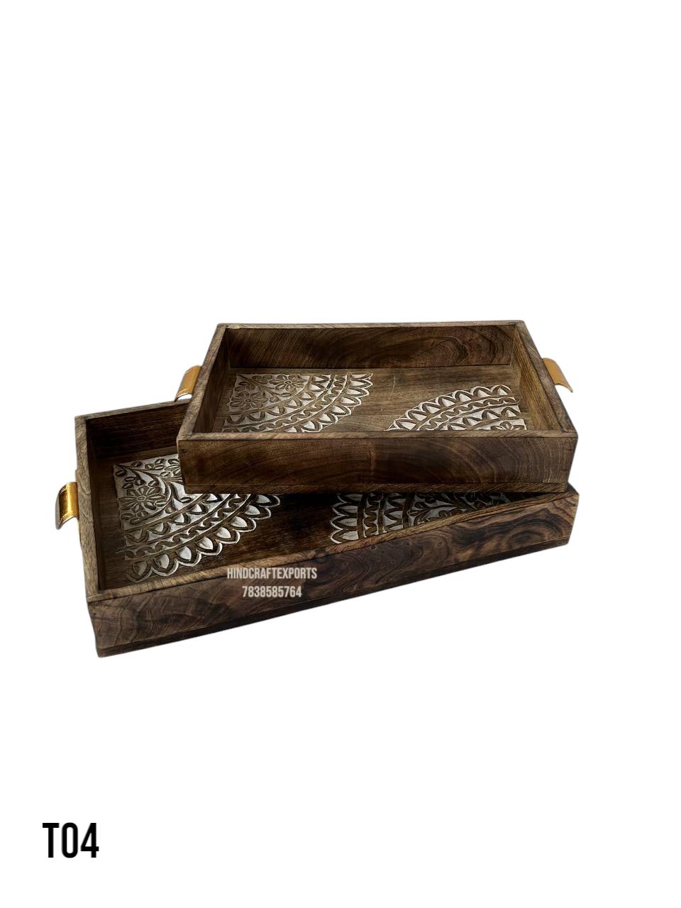 Handcrafted Wooden Serving Trays