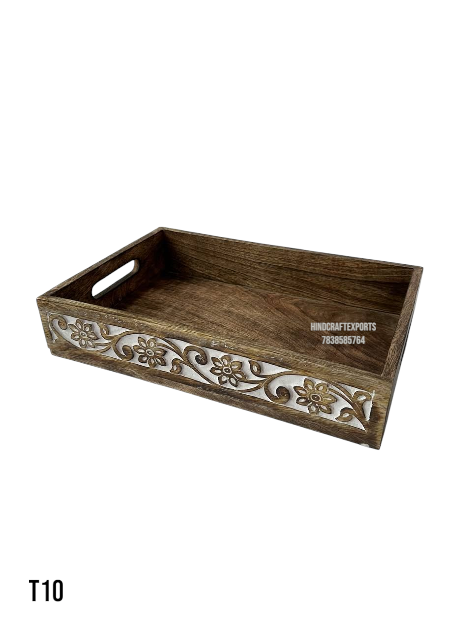 Handcrafted Wooden Serving Tray