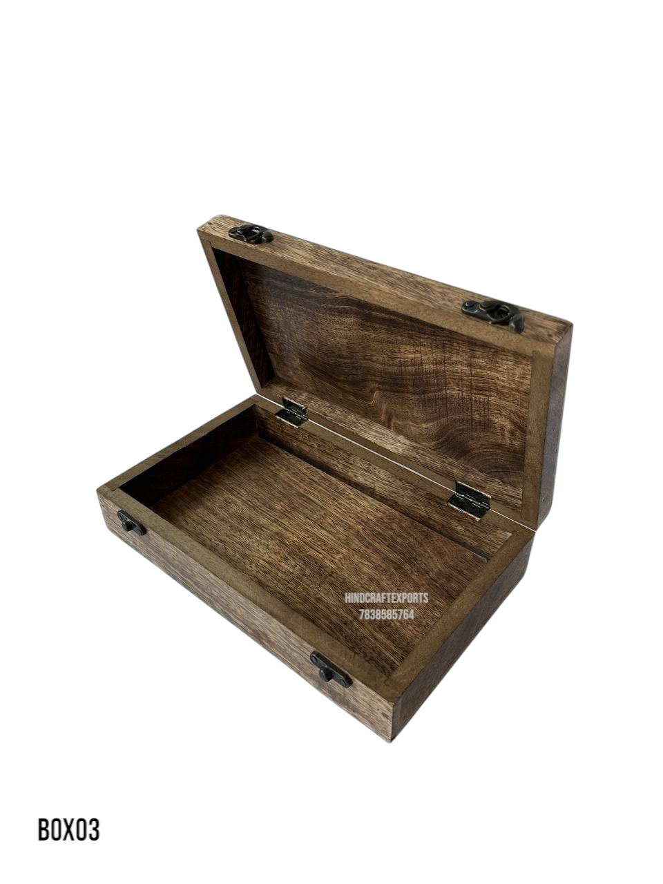 Handcrafted Wooden Decorative Box