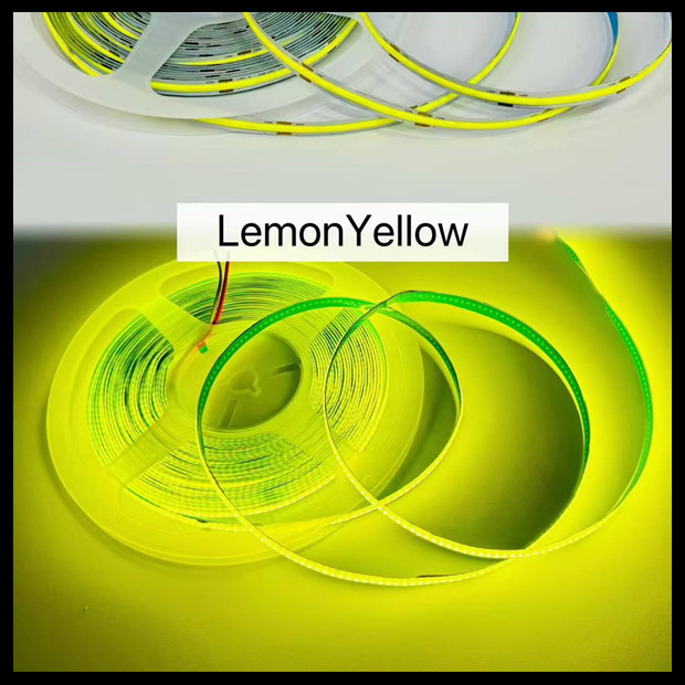  24V COB LED Strip Light,LED Lights 16.4ft,UL Listed Warm White 2700K Dotless Strip Lights 