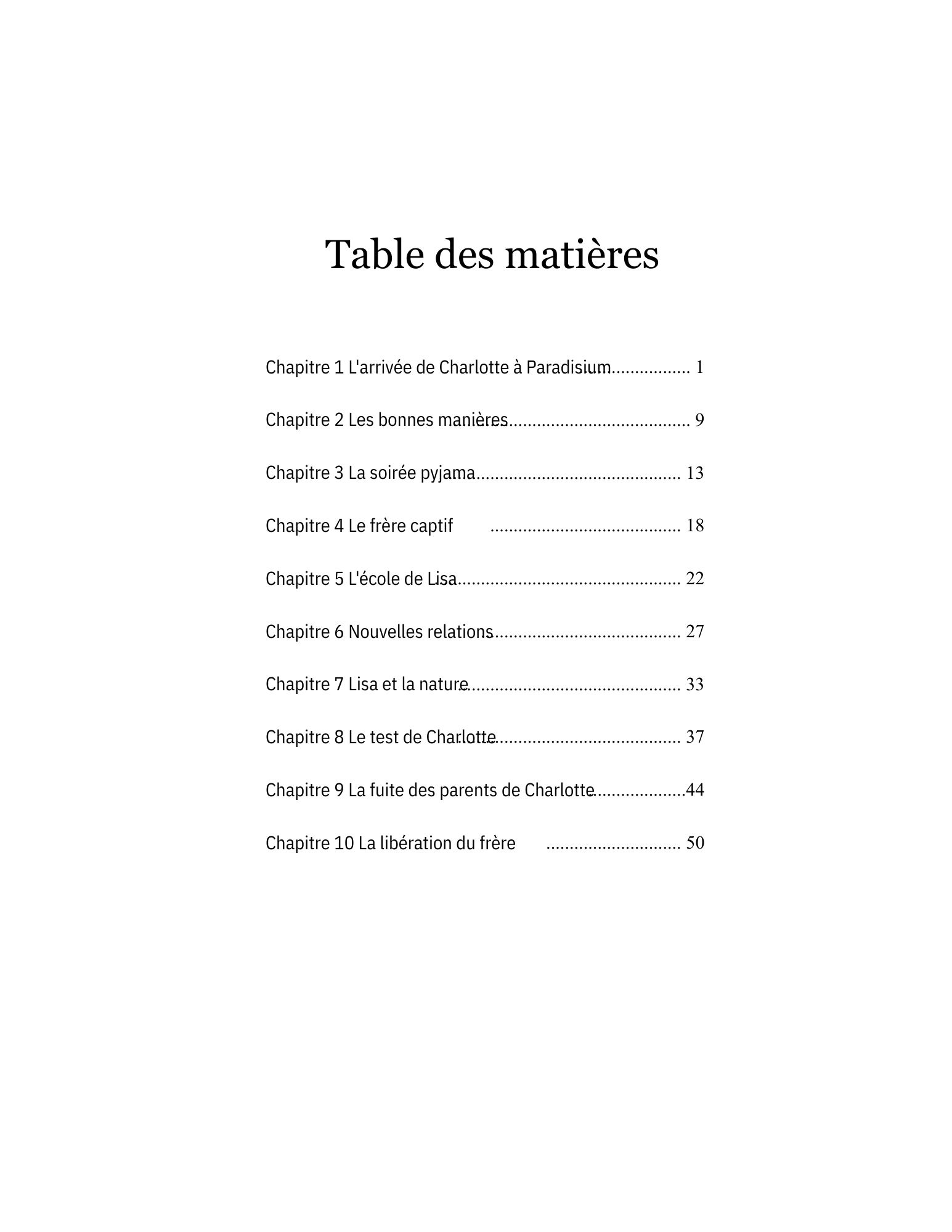 Les aventures enchantées de Charlotte : Au pays des bonnes manières